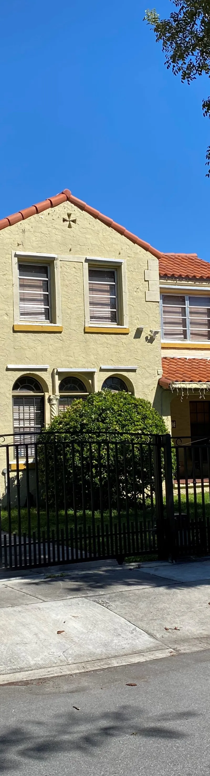 House exterior in Miami’s Shenandoah neighborhood photographed in February 2020