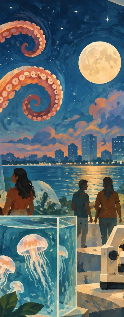 Illustration: dining in Miami