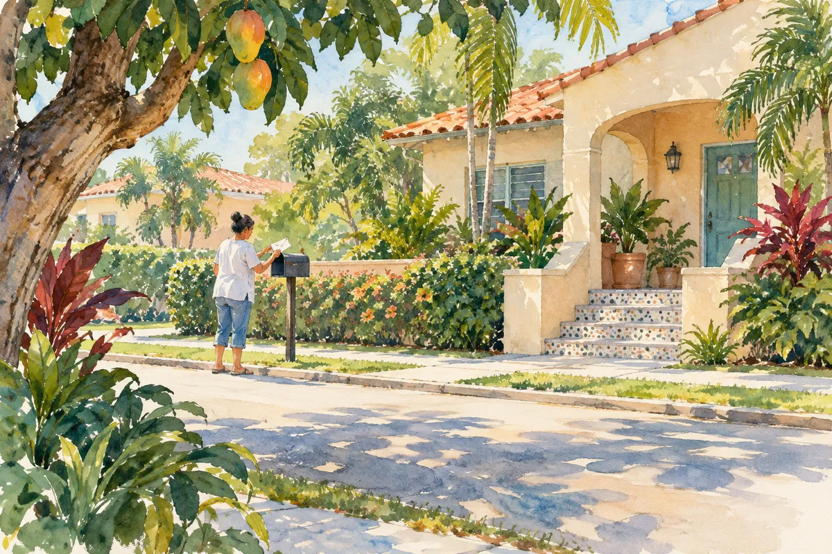 Illustration: civic plaza and public walkways, Miami-Dade
