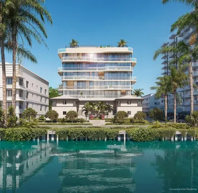 Rendering: Proposed 29 Indian Creek exterior shown on current project website. Rendering, not a photograph or evidence of construction progress.