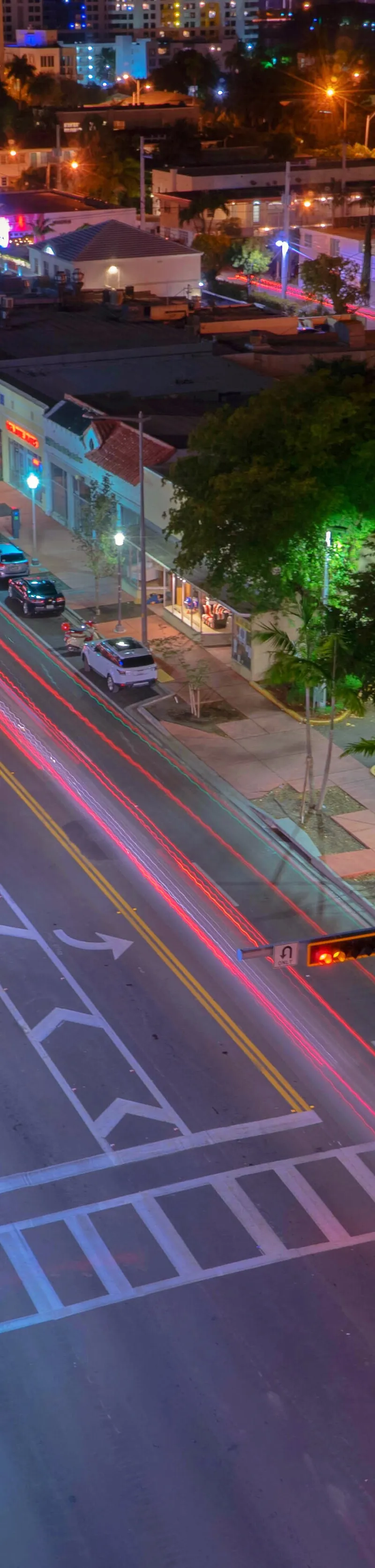 Lincoln Road Mall at night, March 2015. Context.