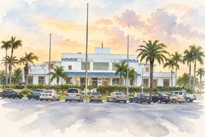 Illustration based on a photo, Little Havana