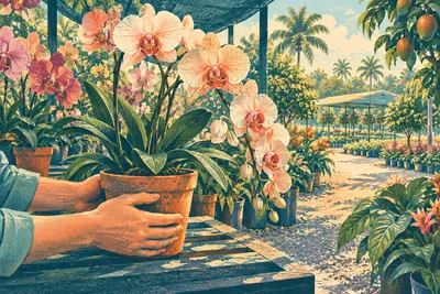 Illustration: open-air murals and street-level storefronts, Miami-Dade