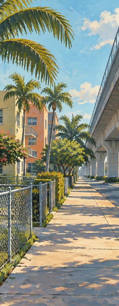 Illustration: new housing in Hialeah