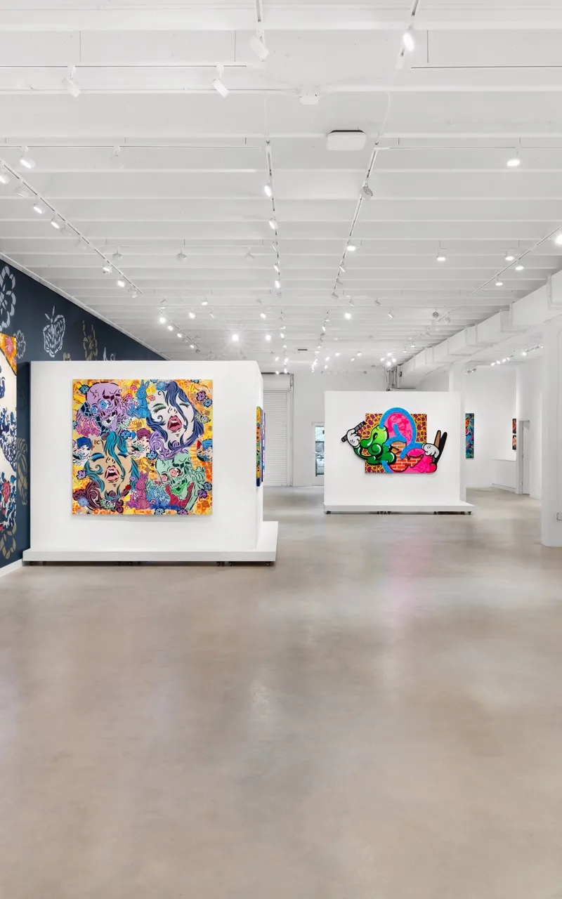 AIKO’s In Transit gallery installation.