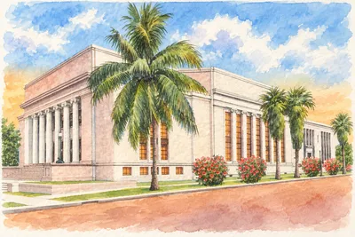 Illustration based on a photo, Edgewater