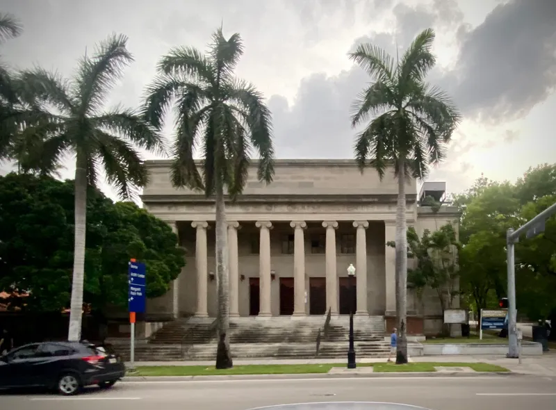 Front of the First Church of Christ, Scientist in Miami