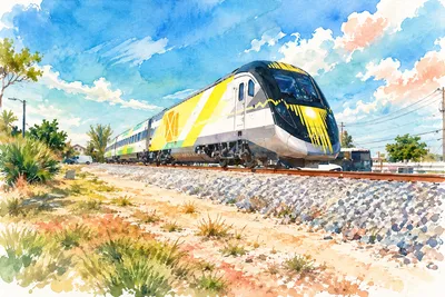 Illustration based on a photo, Wynwood